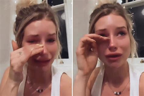 Lottie Moss in tears as phone number and photos are leaked